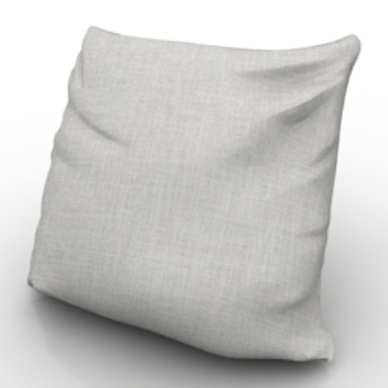 modelo de almohada blanca