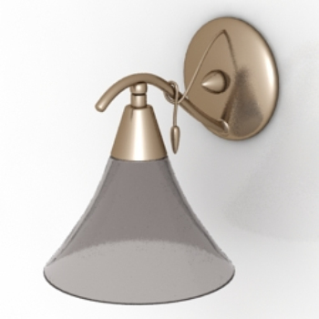 modelos de lmpara de pared 3D de metal retro