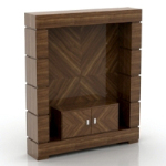 modelo retro marrn gabinete