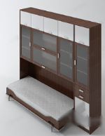 Den modelo 3d gabinete