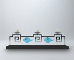 Lmpara de mesa de estilo clsico modelo 3d