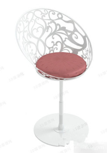 Silla alta 3d modelo