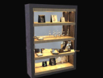 Gabinetes de casa modelo 3d