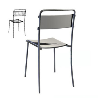 Silla de hierro modelo 3d