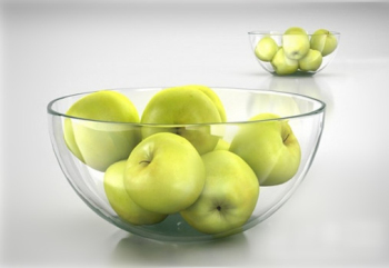Bandeja de la fruta frutas modelo 3d