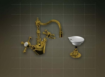 Modelo europeo grifo 3d