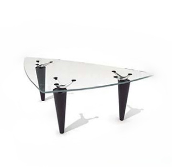 Mesa de centro del tringulo de modelos 3D