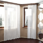 De estilo europeo, diseño de la ventana Jingya, modelo 3d