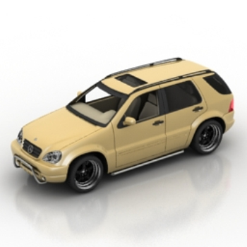 Amarillo modelo SUV 3d