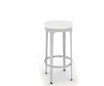 Pure modelo 3d silla blanca