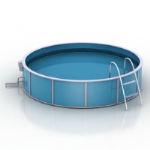 Modelo piscina redonda