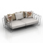 Sof acogedora casa modelo europeo