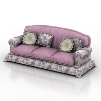 Noble sof morado modelo