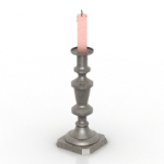 Europea Candelero modelo 3d