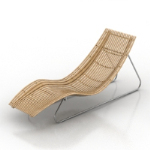 silla de mimbre