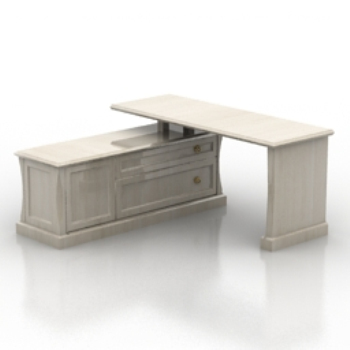 Combinacin modelo 3d escritorio