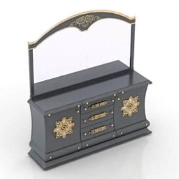 discreto modelo de tocador de lujo