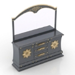 discreto modelo de tocador de lujo