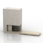 Modelos europeos chimenea 3d
