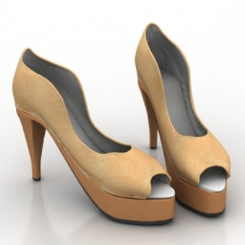 amarillas modelos de tacones altos