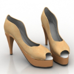 amarillas modelos de tacones altos