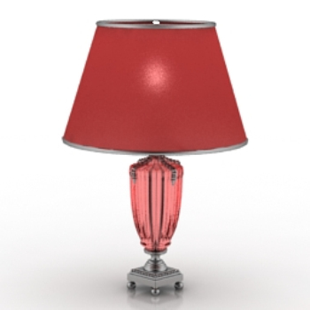 modelo de lmpara roja