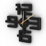 modelo de reloj muy moderno