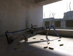 3d modelos subfusil ametrallador