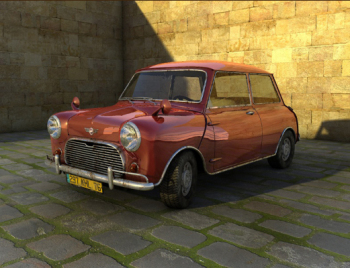 Coches clsicos extranjeros rojas