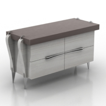 de bajo perfil modelo 3d escritorio