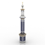Adoracin del modelo minarete