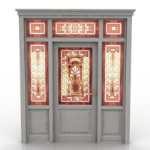 modelo de tres puertas a la antigua