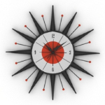 modelo de reloj de estilo creativo