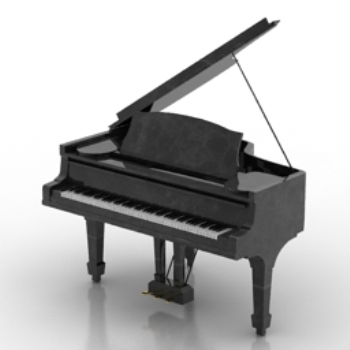 modelo elegante piano