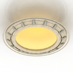techo de color crema