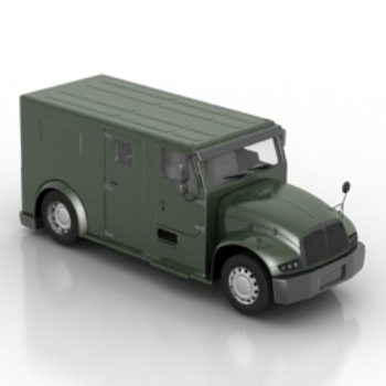 escort modelo del coche 3d