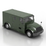 escort modelo del coche 3d