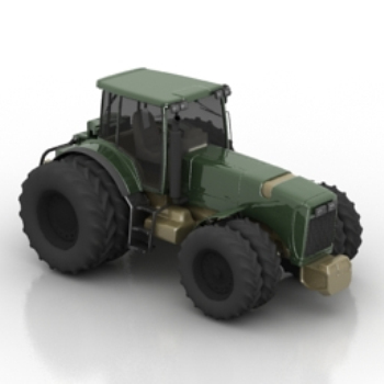 Modelo 3d de tractores agrcolas