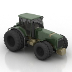 Modelo 3d de tractores agrcolas