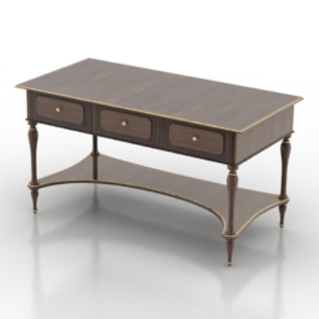 3d modelo de mesa clsica
