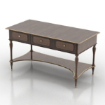 3d modelo de mesa clsica