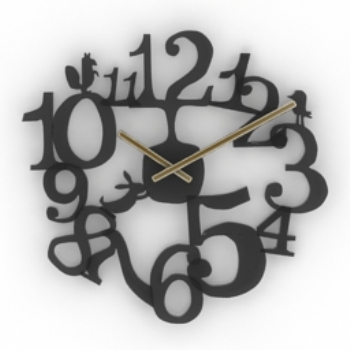 no convencionales de modelo de reloj creativa