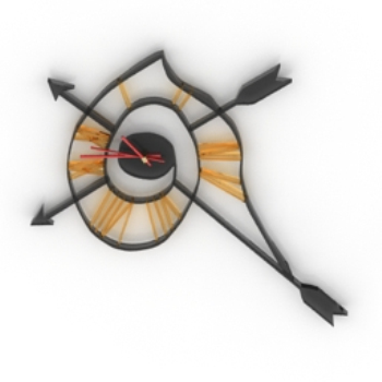 modelo de reloj de la forma del mandril de piedra