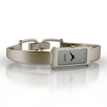 modelo de reloj de acero inoxidable fino
