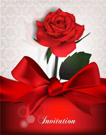 Elegante Vector Rose Seda