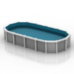 modelo simple de piscinas privadas