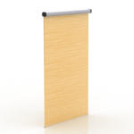 Modelo simple cortinas amarillas