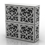 azul y blanco porcelana cajones textura modelo