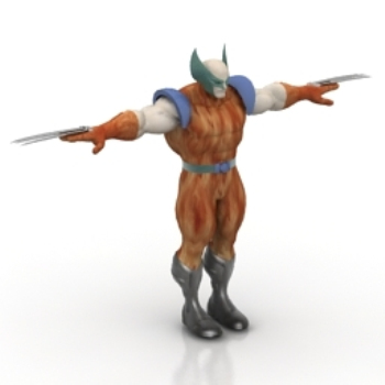 Modelos de juguetes de Wolverine