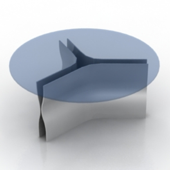 Modelo de mesa de caf Transparente
